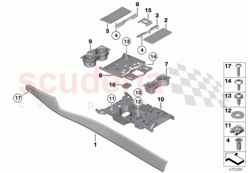 Part Diagram for Rolls Royce 51169251839