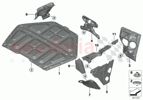 Part Diagram for Rolls Royce 51487435948