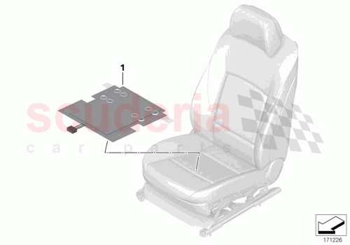 Part Diagram for Rolls Royce 65779890857