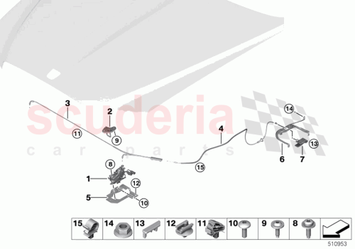 Part Diagram for Rolls Royce 51237495446