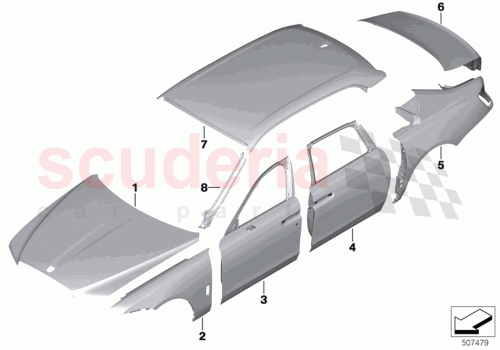 Part Diagram for Rolls Royce 41009626815