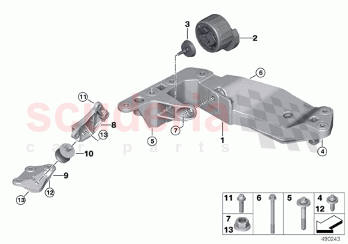 Part Diagram for Rolls Royce 22319494176