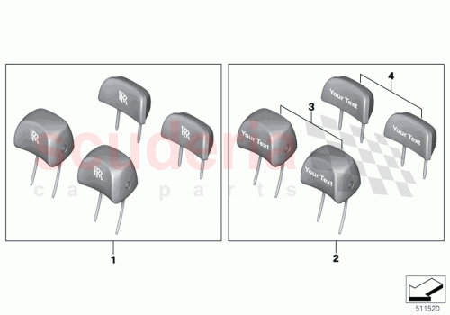 Part Diagram for Rolls Royce 52105A328E0