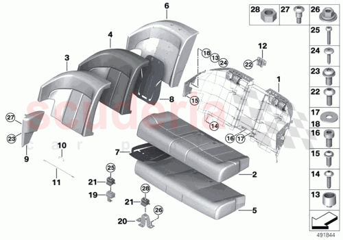 Part Diagram for Rolls Royce 52209475046