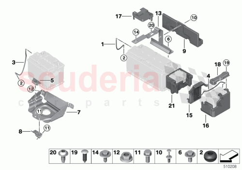 Part Diagram for Rolls Royce 07119904992