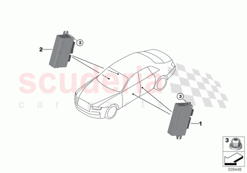 Part Diagram for Rolls Royce 61355A369C7