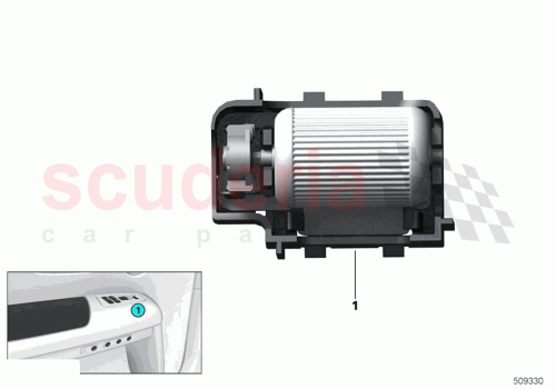 Part Diagram for Rolls Royce 61319857966
