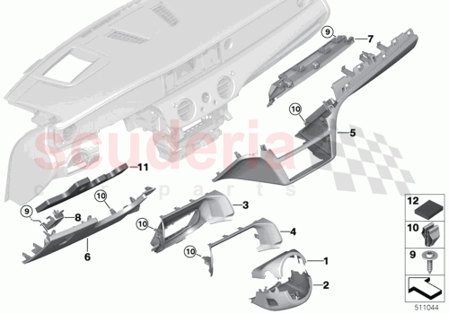 Part Diagram for Rolls Royce 51459476293