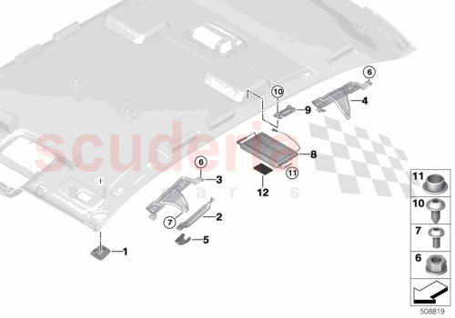 Part Diagram for Rolls Royce 51447949652