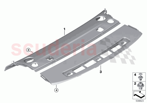 Part Diagram for Rolls Royce 51467939255