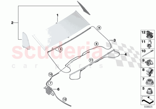 Part Diagram for Rolls Royce 51469473376