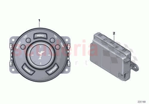Part Diagram for Rolls Royce 65829865868