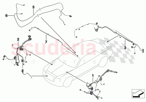 Part Diagram for Rolls Royce 61119253680