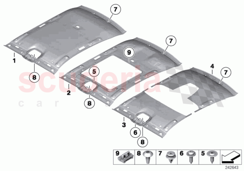 Part Diagram for Rolls Royce 51449483069