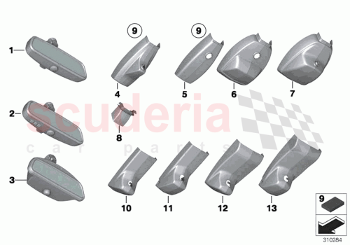 Part Diagram for Rolls Royce 51169262041