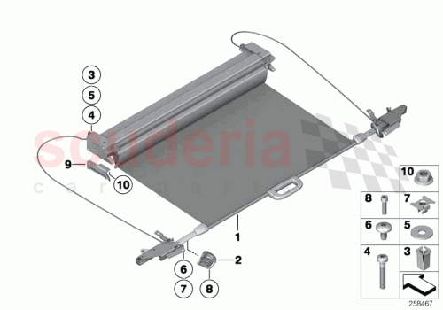 Part Diagram for Rolls Royce 51477284454