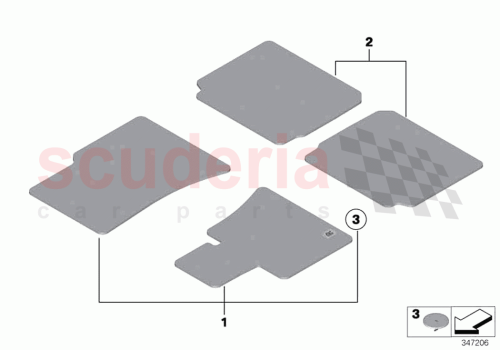 Part Diagram for Rolls Royce 51477955701