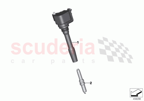 Part Diagram for Rolls Royce 12 12 50948