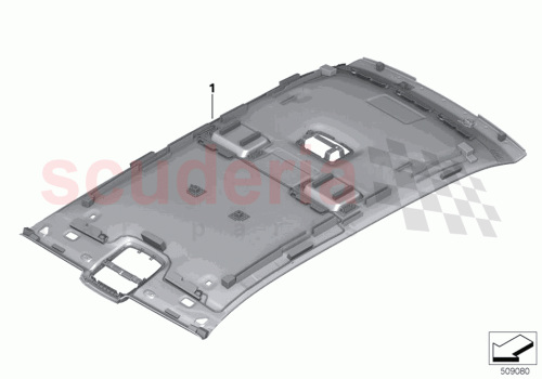 Part Diagram for Rolls Royce 51445A344A9