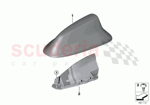 Part Diagram for Rolls Royce 65208795961