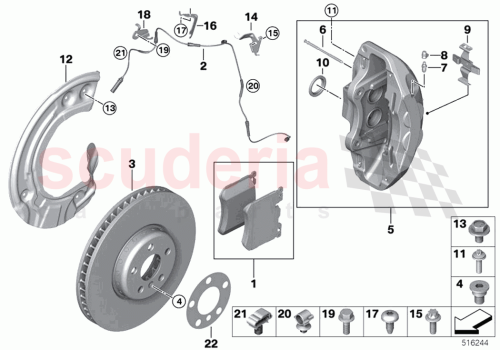 Part Diagram for Rolls Royce 34116780508