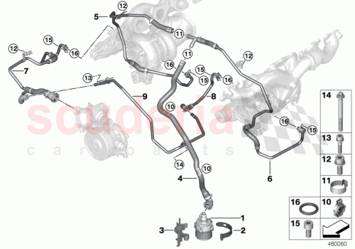 Part Diagram for Rolls Royce 07129903804