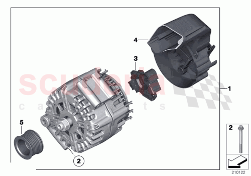 Part Diagram for Rolls Royce 12 31 8657231