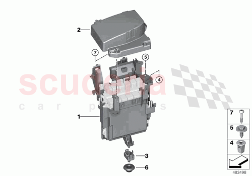 Part Diagram for Rolls Royce 12908644243