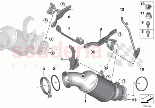 Part Diagram for Rolls Royce 18328484633
