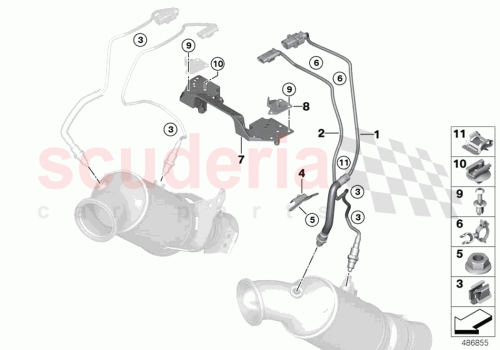 Part Diagram for Rolls Royce 11789454709