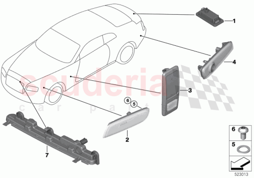Part Diagram for Rolls Royce 63147415137