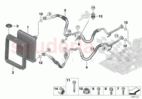 Part Diagram for Rolls Royce 17228602954
