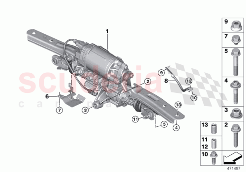 Part Diagram for Rolls Royce 33306786621