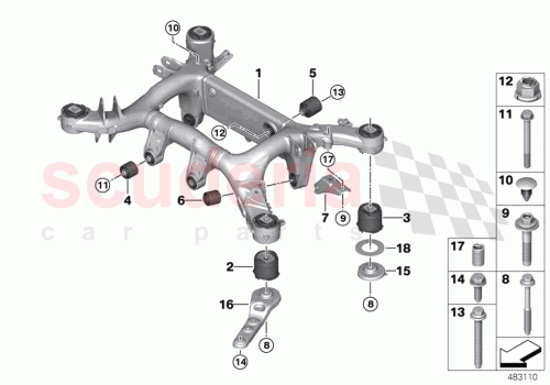 Part Diagram for Rolls Royce 33316892574