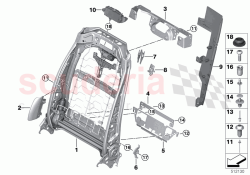 Part Diagram for Rolls Royce 07129908078