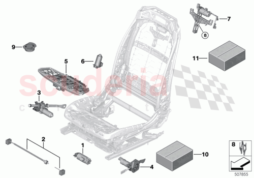 Part Diagram for Rolls Royce 52107314211