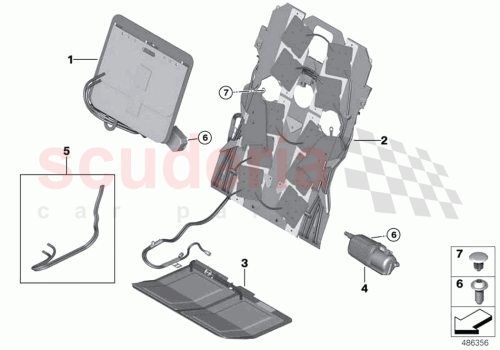 Part Diagram for Rolls Royce 52107357427