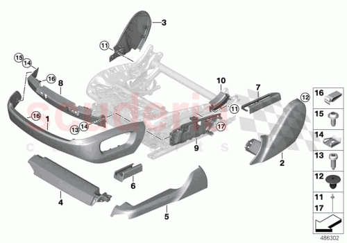 Part Diagram for Rolls Royce 52107386319