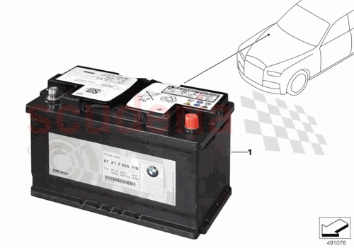 Part Diagram for Rolls Royce 61215A14942