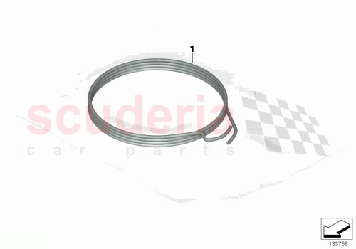 Part Diagram for Rolls Royce 61126940164