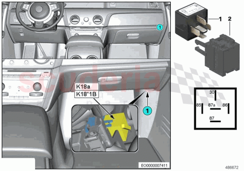 Part Diagram for Rolls Royce 61358495435