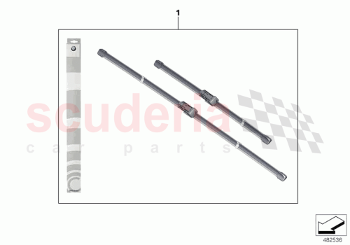 Part Diagram for Rolls Royce 61612454418