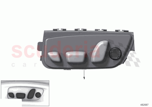 Part Diagram for Rolls Royce 61317951446