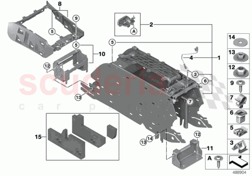 Part Diagram for Rolls Royce 51167950134