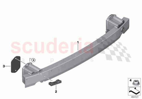Part Diagram for Rolls Royce 07147266441
