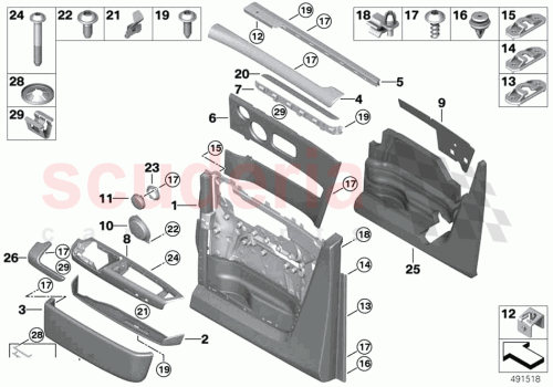 Part Diagram for Rolls Royce 51417484278
