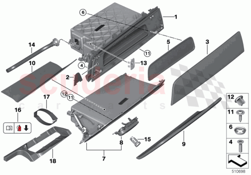 Part Diagram for Rolls Royce 51459493672