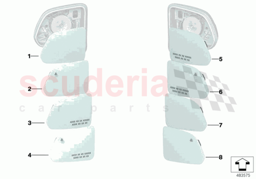 Part Diagram for Rolls Royce 51167447053