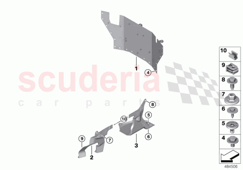 Part Diagram for Rolls Royce 51757409799