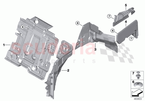 Part Diagram for Rolls Royce 51487406809